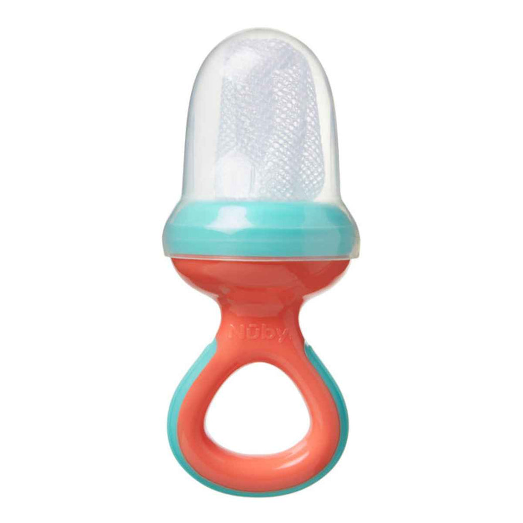 Nuby | The Nibbler | Fresh Food Feeder | Red | ChocoLoons