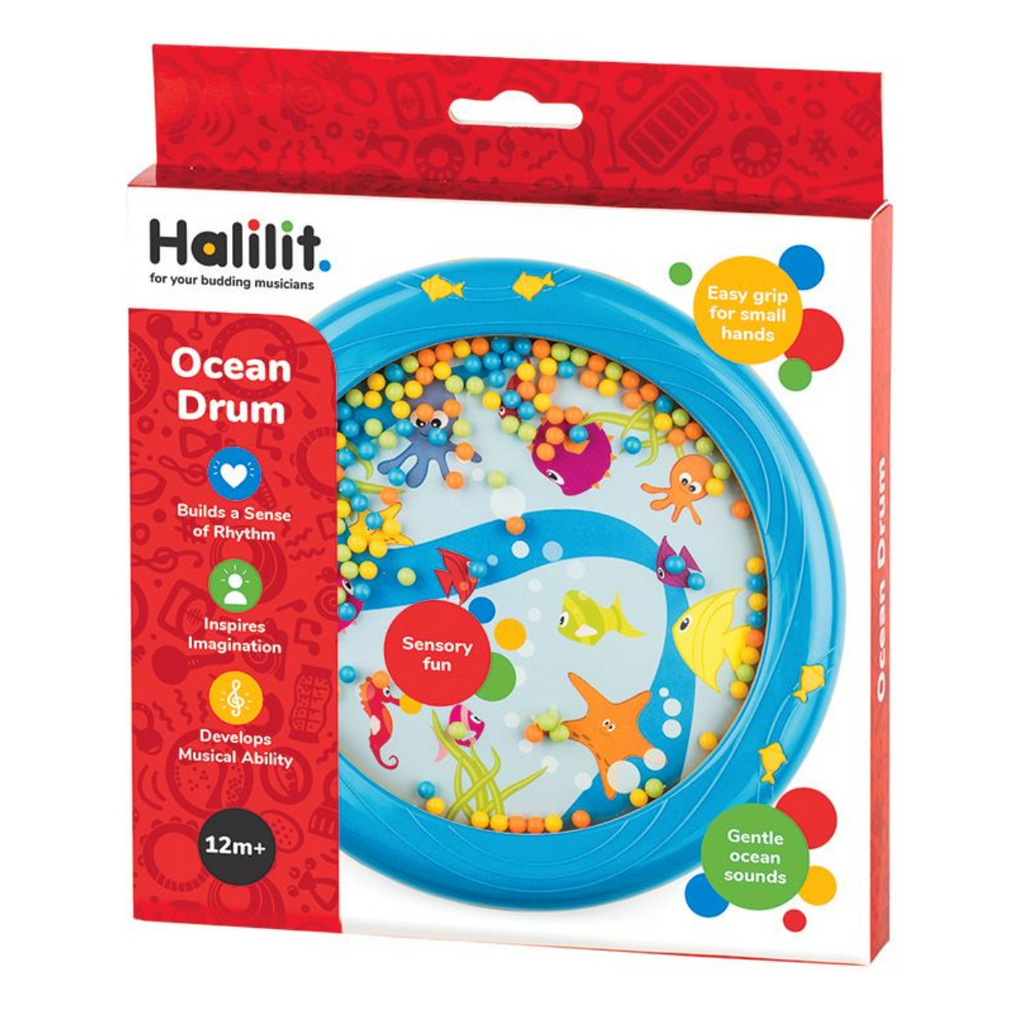 Halilit | Ocean Drum | Sensory Toy | ChocoLoons
