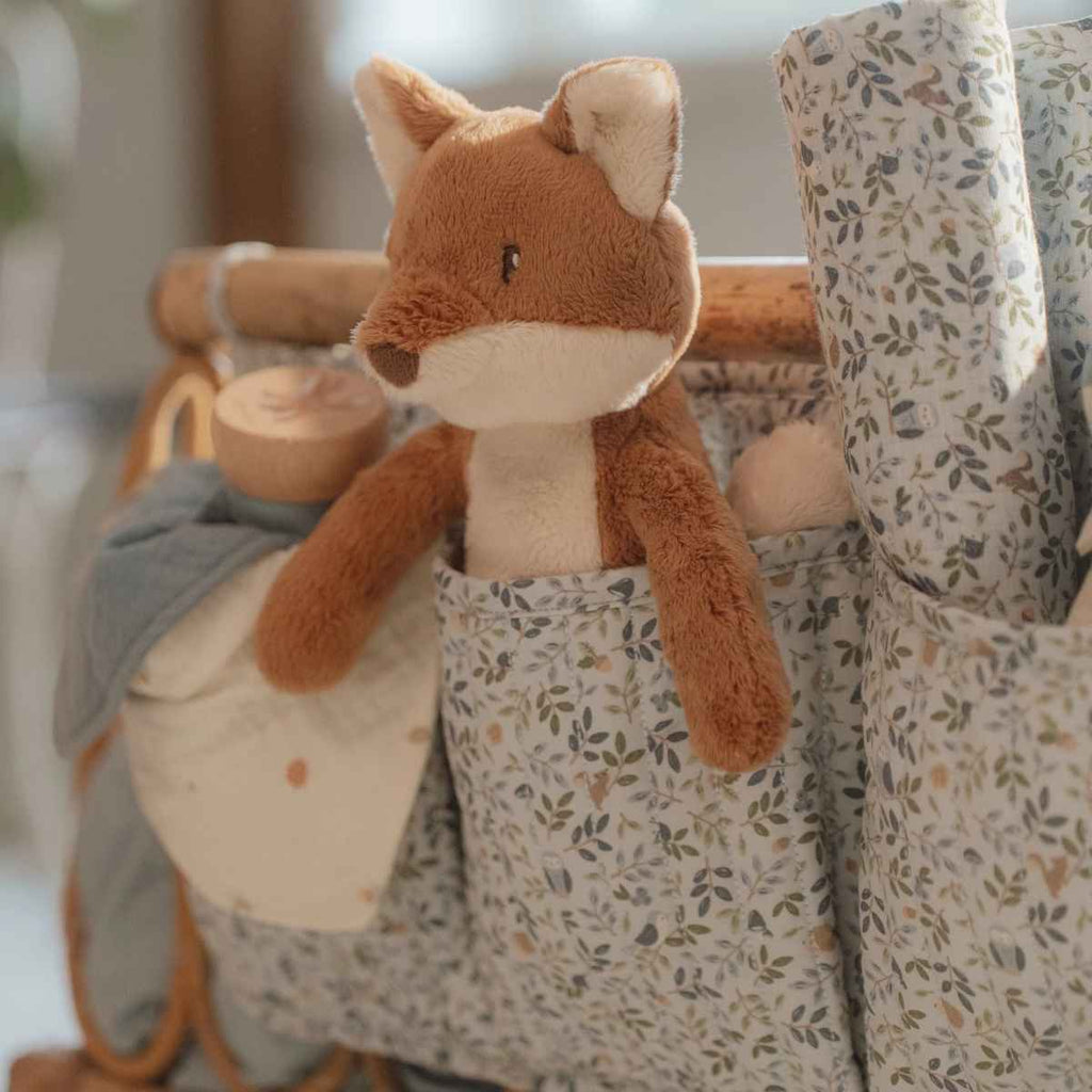 Little Dutch | Plush Fox In Organiser | Forest Adventure | ChocoLoons
