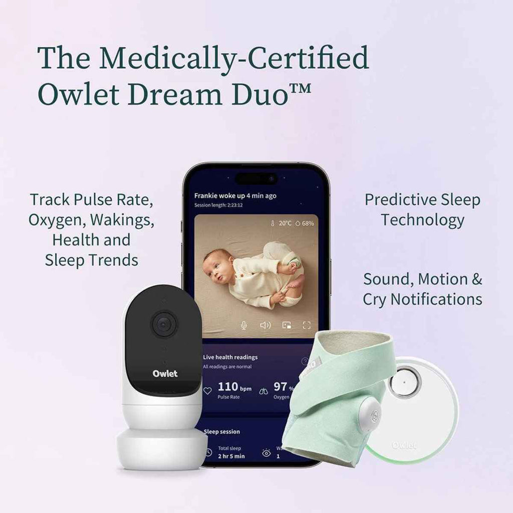 Owlet | Dream Duo™ | Mint | Medically Certified |  ChocoLoons