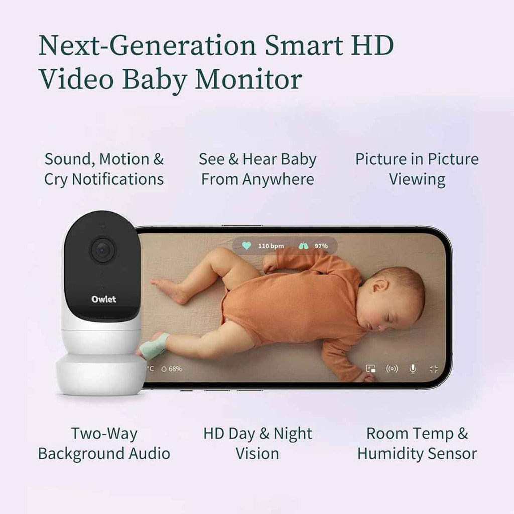 Owlet | Cam® 2 Baby Monitor | Features | ChocoLoons