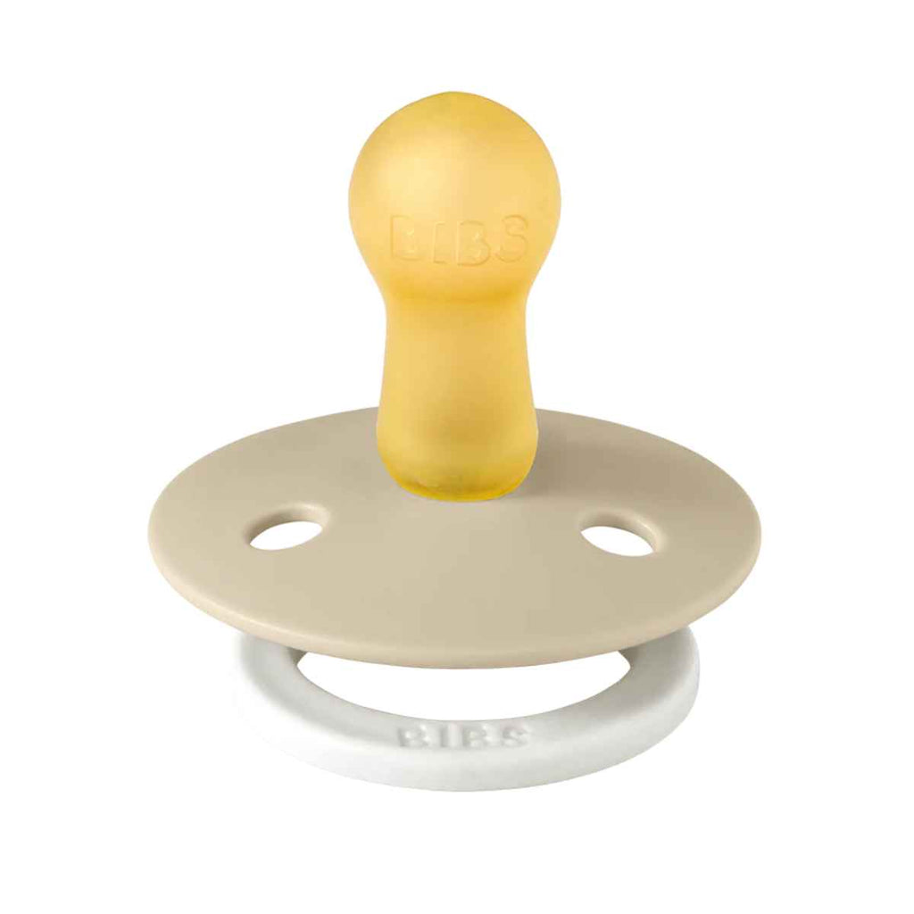 BIBS | Pacifier Twin Pack | Vanilla Glow | ChocoLoons