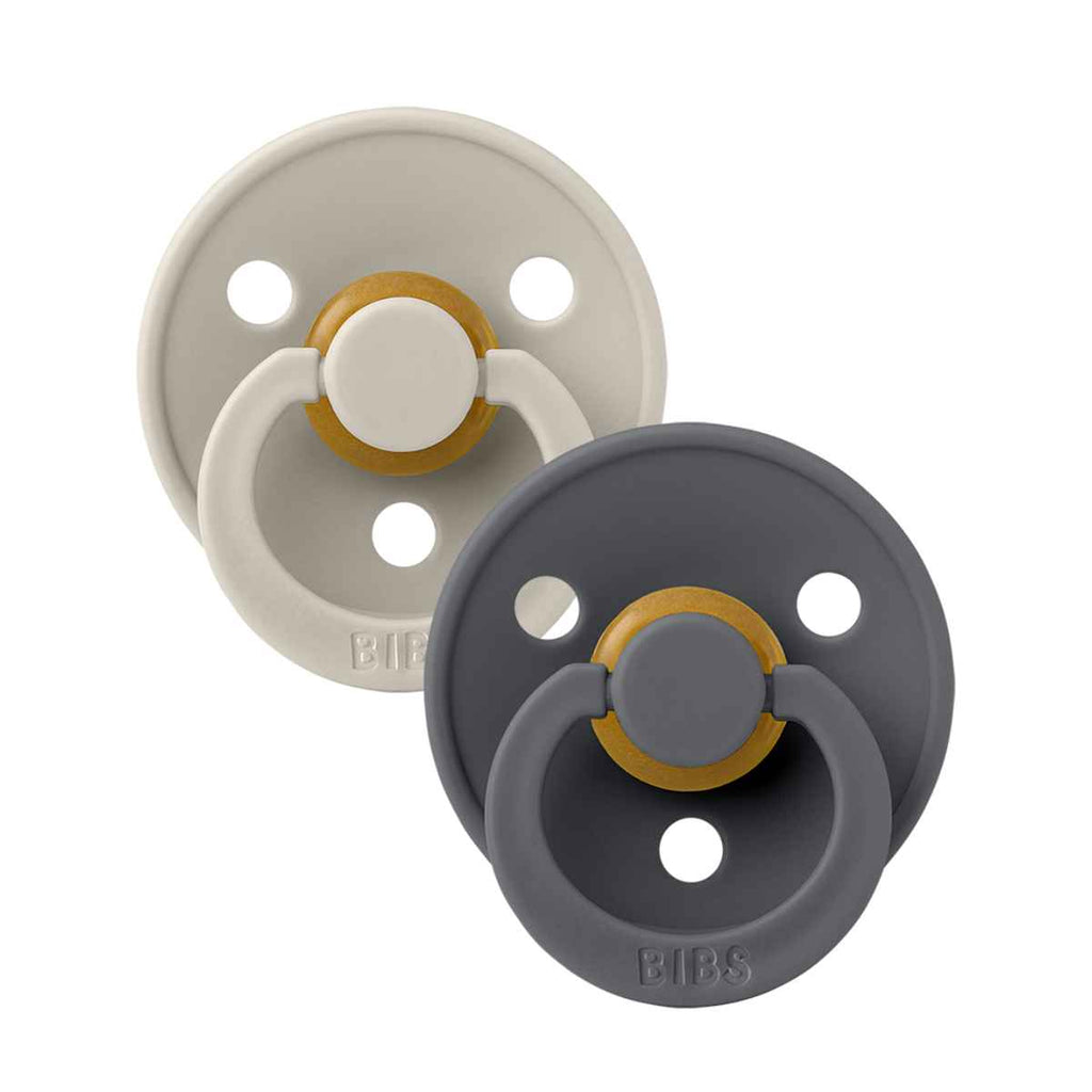 BIBS | Pacifier Twin Pack | Sand | Iron | ChocoLoons