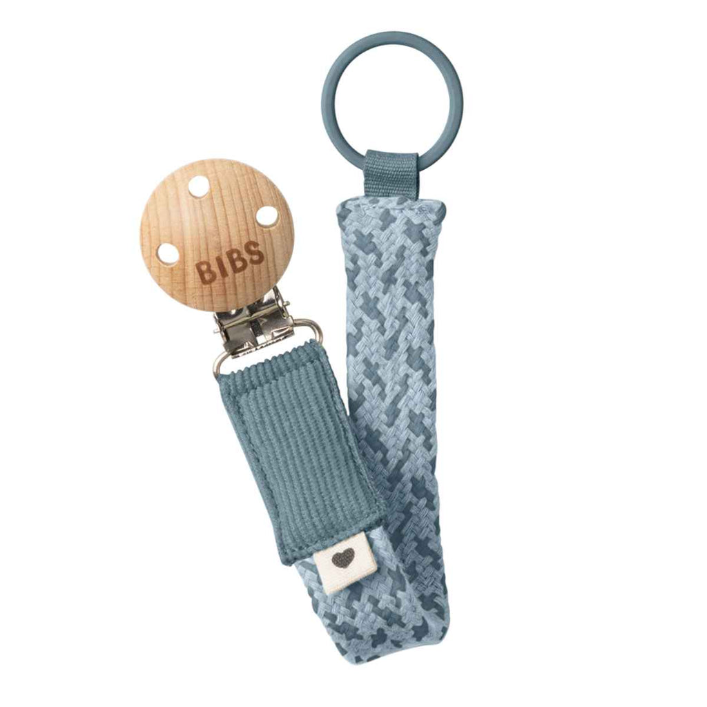 BIBS | Pacifier Clip | Petrol/Baby Blue | ChocoLoons