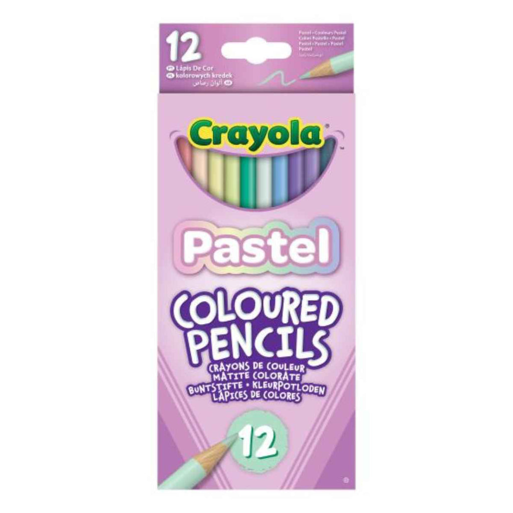 Crayola | Pastel Pencils 12 Pack | ChocoLoons