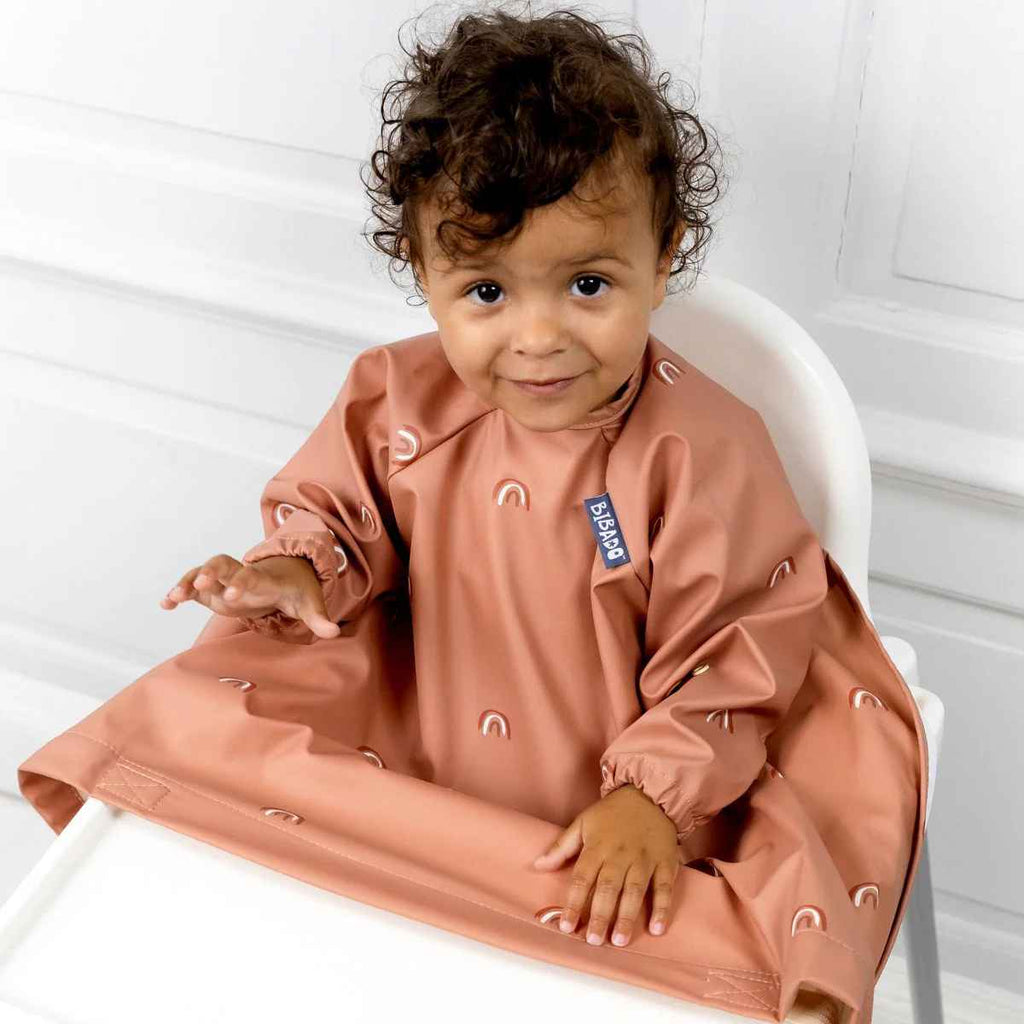 Bibado | Toddler Wearing Chasing Rainbows Coverall | ChocoLoons