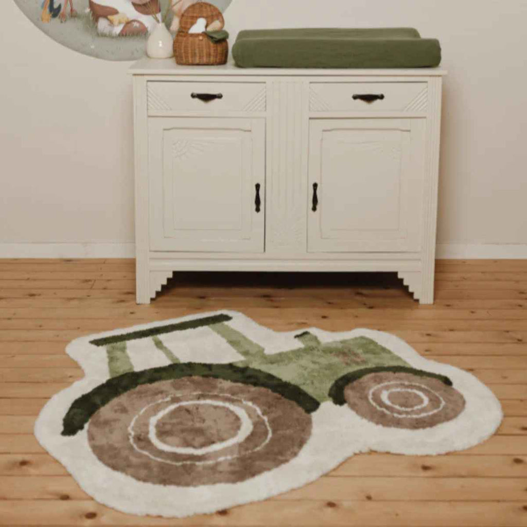Little Dutch | Rug In Room | Tractor | ChocoLoons