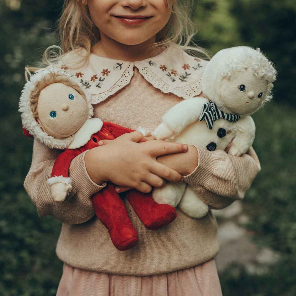 Olli Ella | Jolly Dollies | Sammy Santa | Girl Holding Doll | ChocoLoons