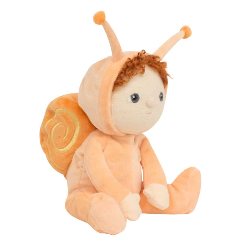 Olli Ella | Dinky Dinkum Dolls | Scottie Snail | Orange | Side | ChocoLoons