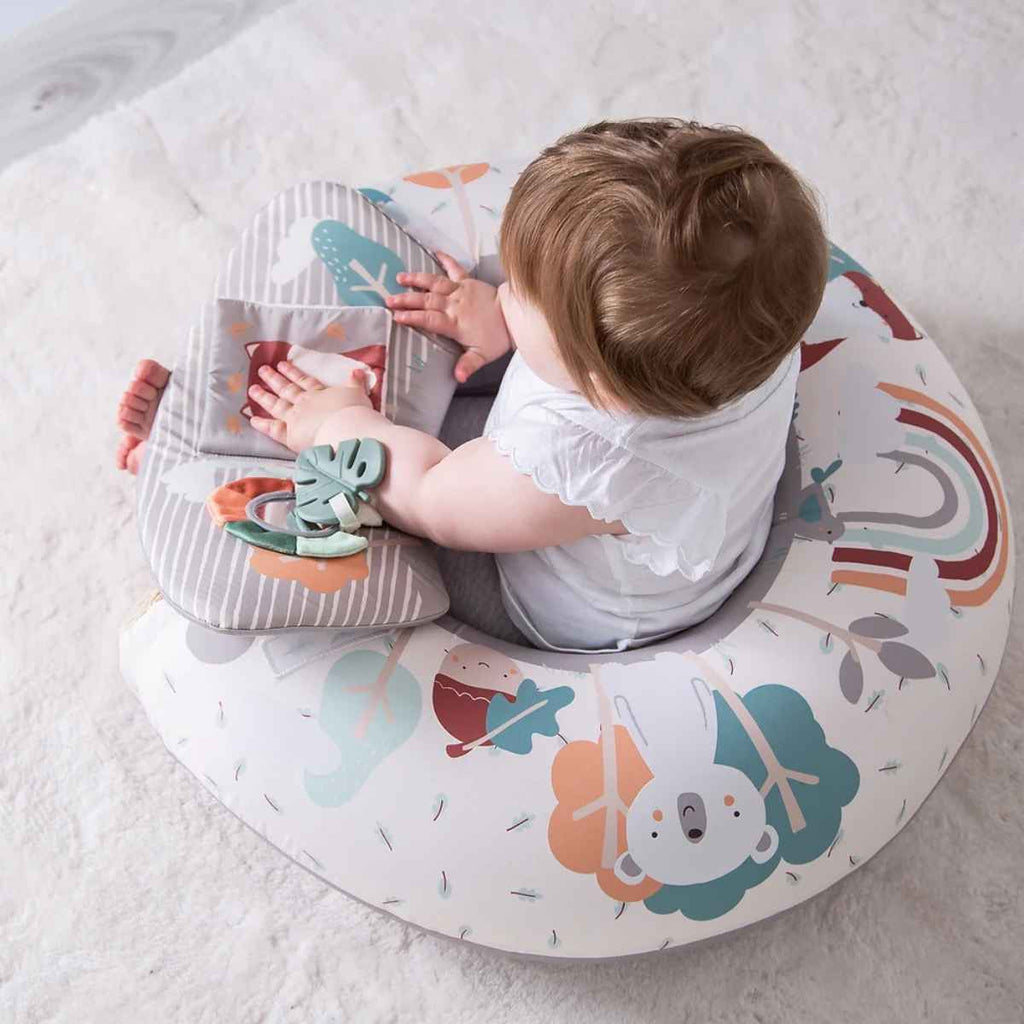 Red Kite Baby | Baby In Sit Me Up Ring Seat | ChocoLoons