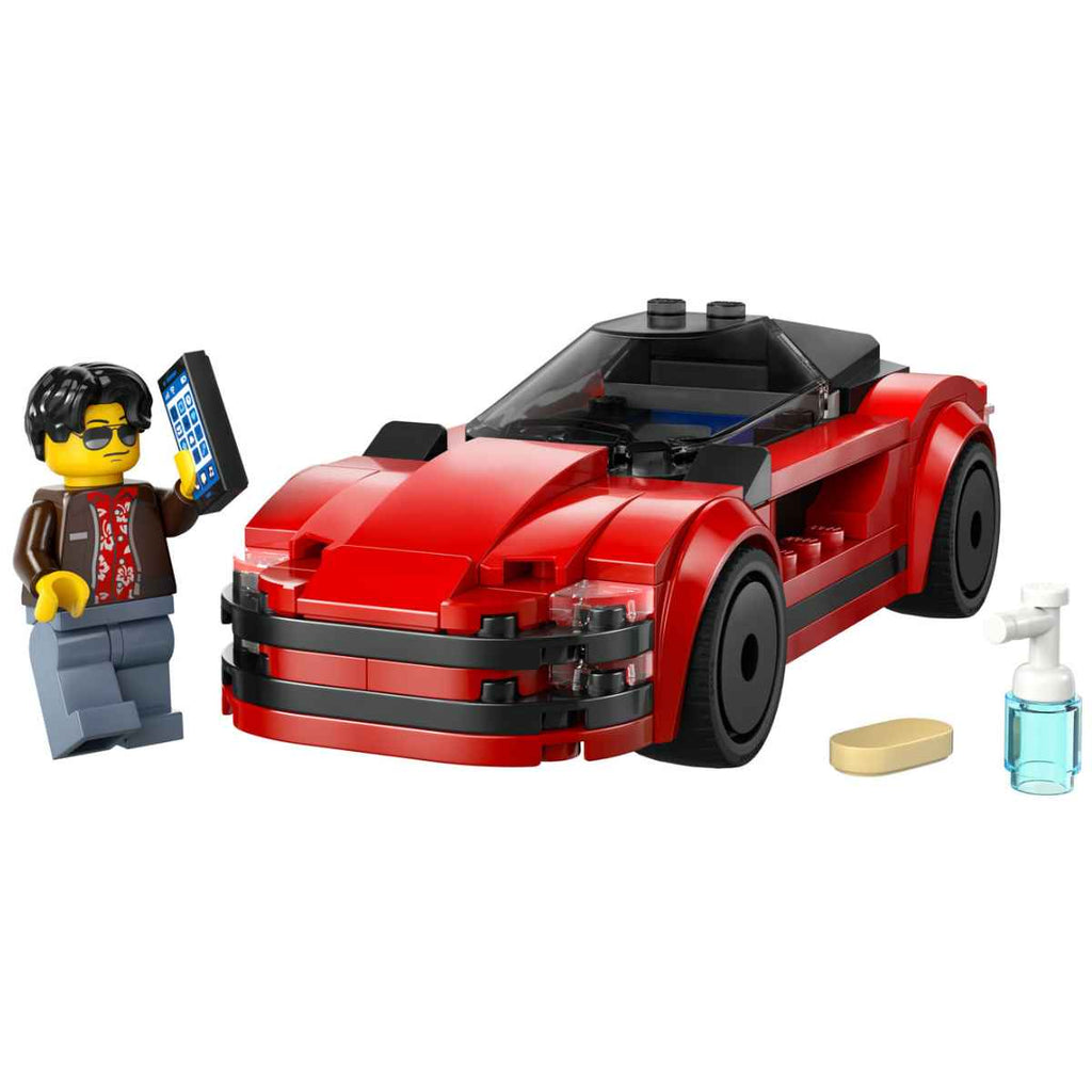 LEGO | City | Red Sports Car | Out Of Box | ChocoLoons