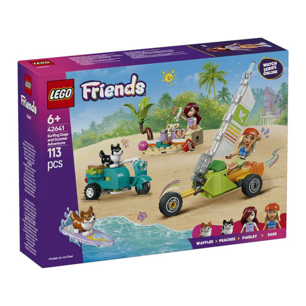 LEGO | Friends | Surfing Dogs and Scooter Adventure | ChocoLoons