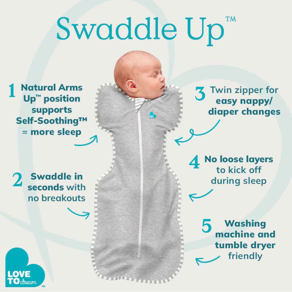 Love To Dream | Swaddle Up 1.0T Stretch Cotton | Information | ChocoLoons