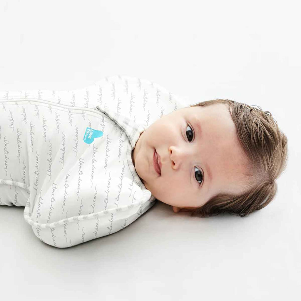 Love To Dream | Swaddle Up 1.0T | White Dreamer | ChocoLoons