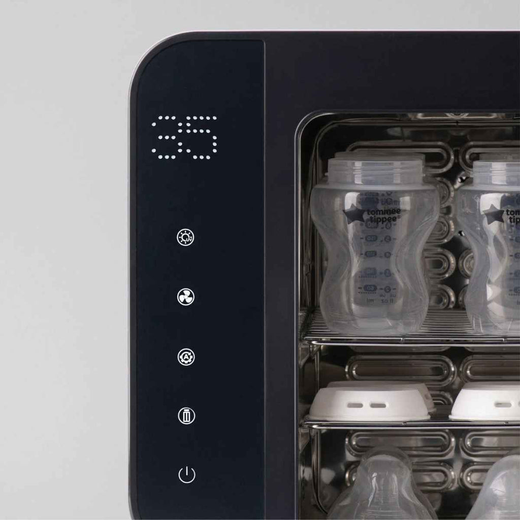Tommee Tippee | Ultra UV Steriliser, Dryer and Storage With Bottles Inside | ChocoLoons