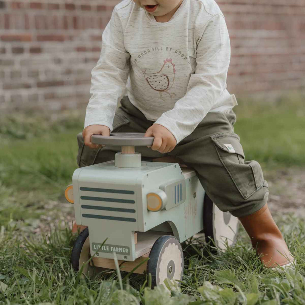 Little Dutch | Boy On Walking Tractor | ChocoLoons