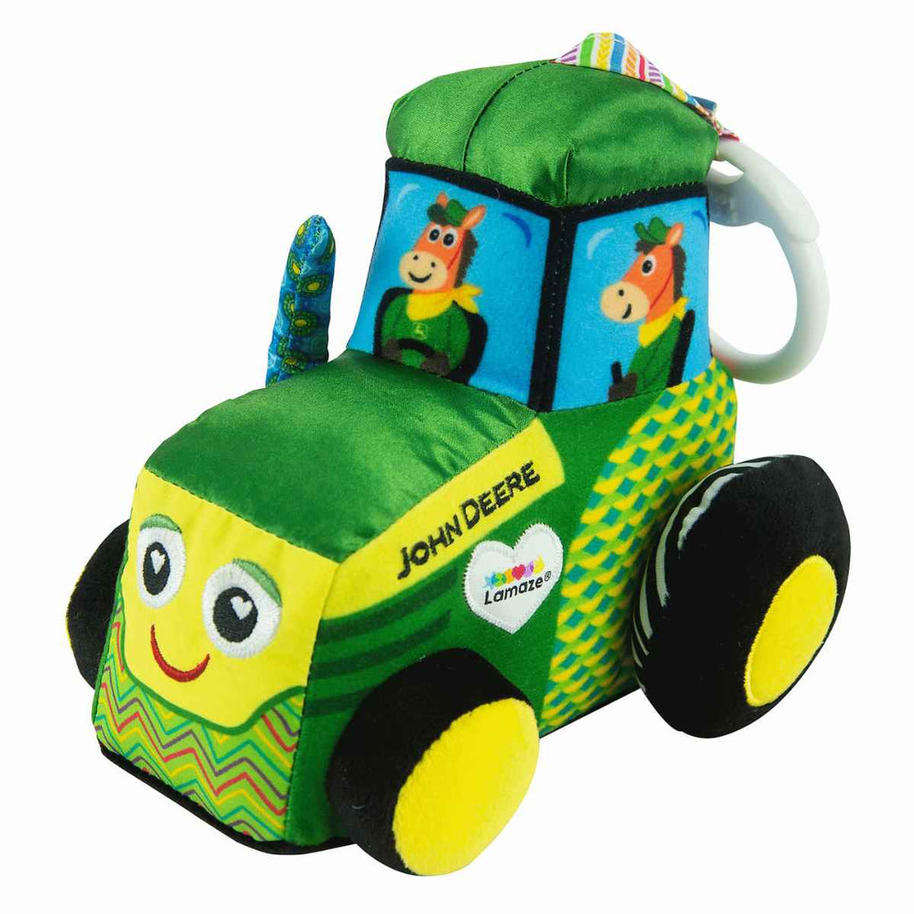 Lamaze | John Deere | Tractor Clip & Go | Baby Sensory Toy | ChocoLoons