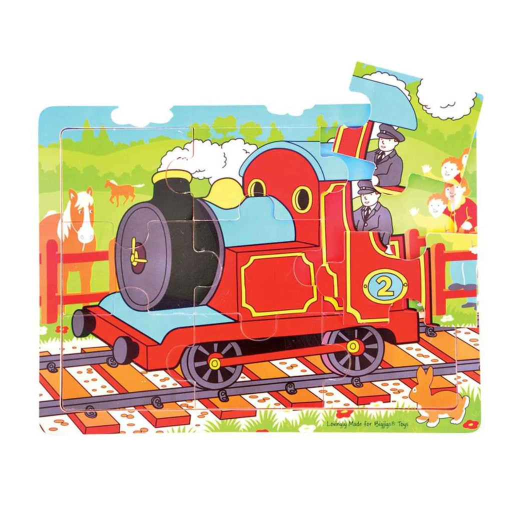 Bigjigs | Train Tray Puzzle | ChocoLoons