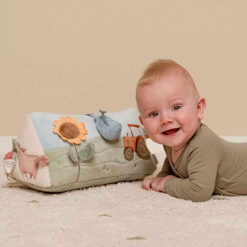 Little Dutch | Baby Playing With Activity Triangle | ChocoLoons