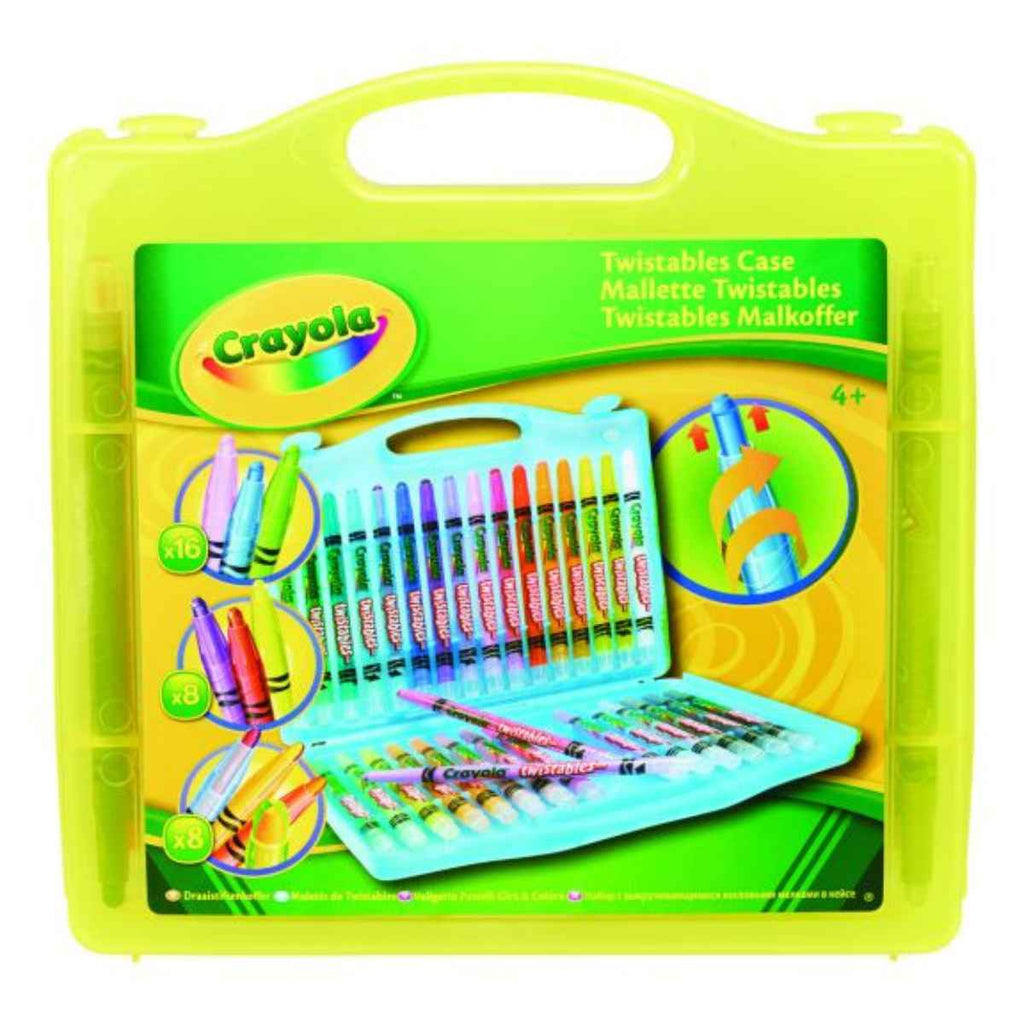 Crayola | Twistables Crayons Case | Yellow | ChocoLoons