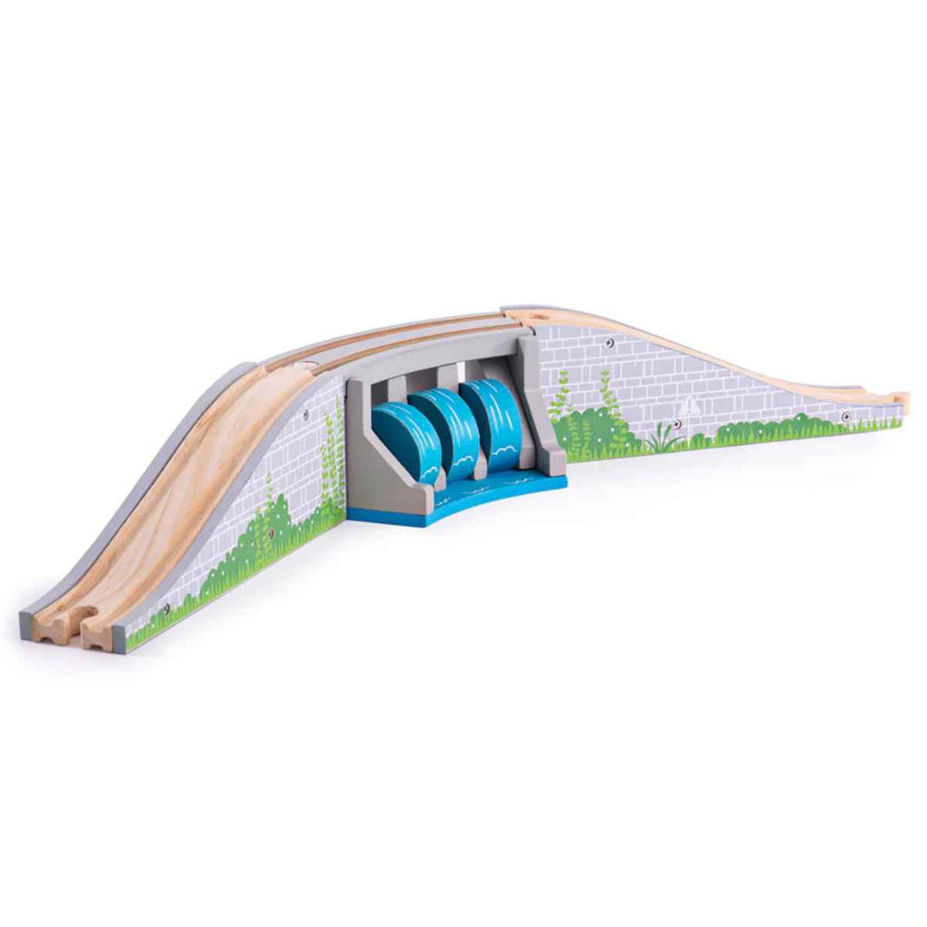 Bigjigs | Waterfall Bridge Train Set | ChocoLoons