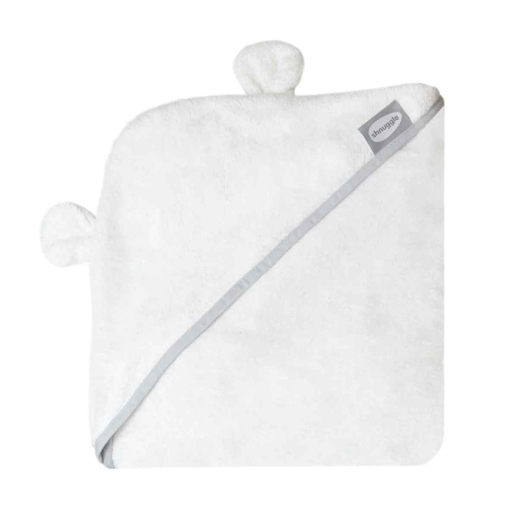 Shnuggle | Wearable Baby Towels | White | ChocoLoons