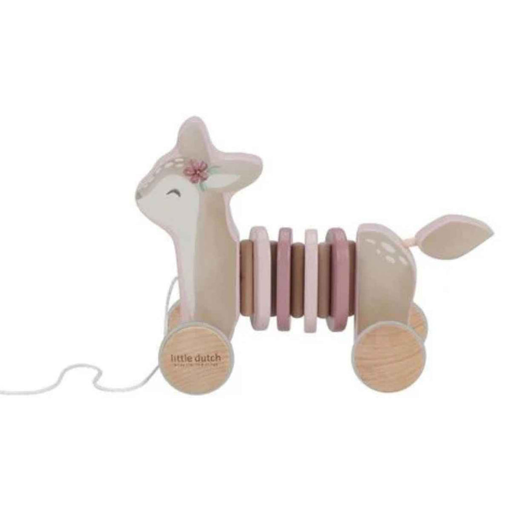 Little Dutch | Pull Along Wiggle Deer | Fairy Garden | ChocoLoons