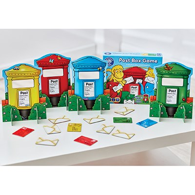 Orchard Toys Post Box Game| Box Contents | Chocoloons