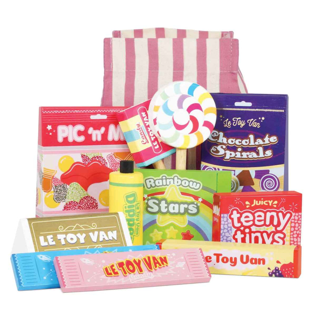 Le Toy Van | Sweets & Candy | Pic'n'Mix Set | Front View | ChocoLoons