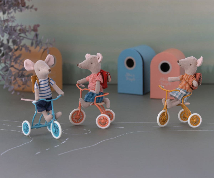 Maileg Mice On Tricycles | ChocoLoons