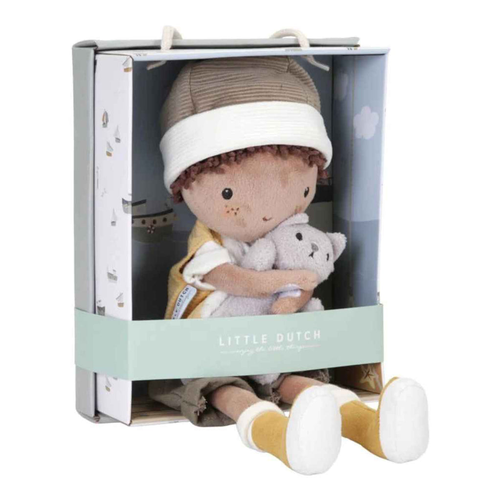 Little Dutch | Cuddle Doll Jake | Boxed View | ChocoLoons