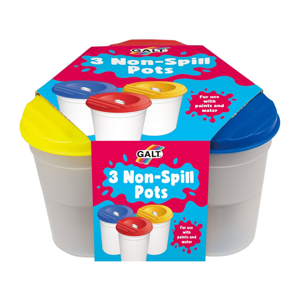 Galt Toys | 3 Non-Spill Paint Pots | ChocoLoons