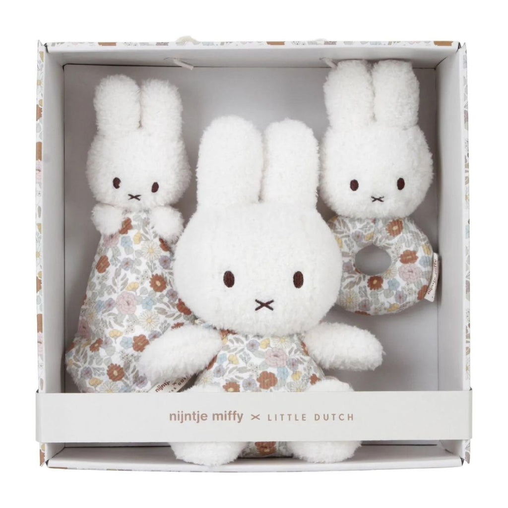 Little Dutch | Miffy Vintage Flowers Giftset | Boxed View | ChocoLoons
