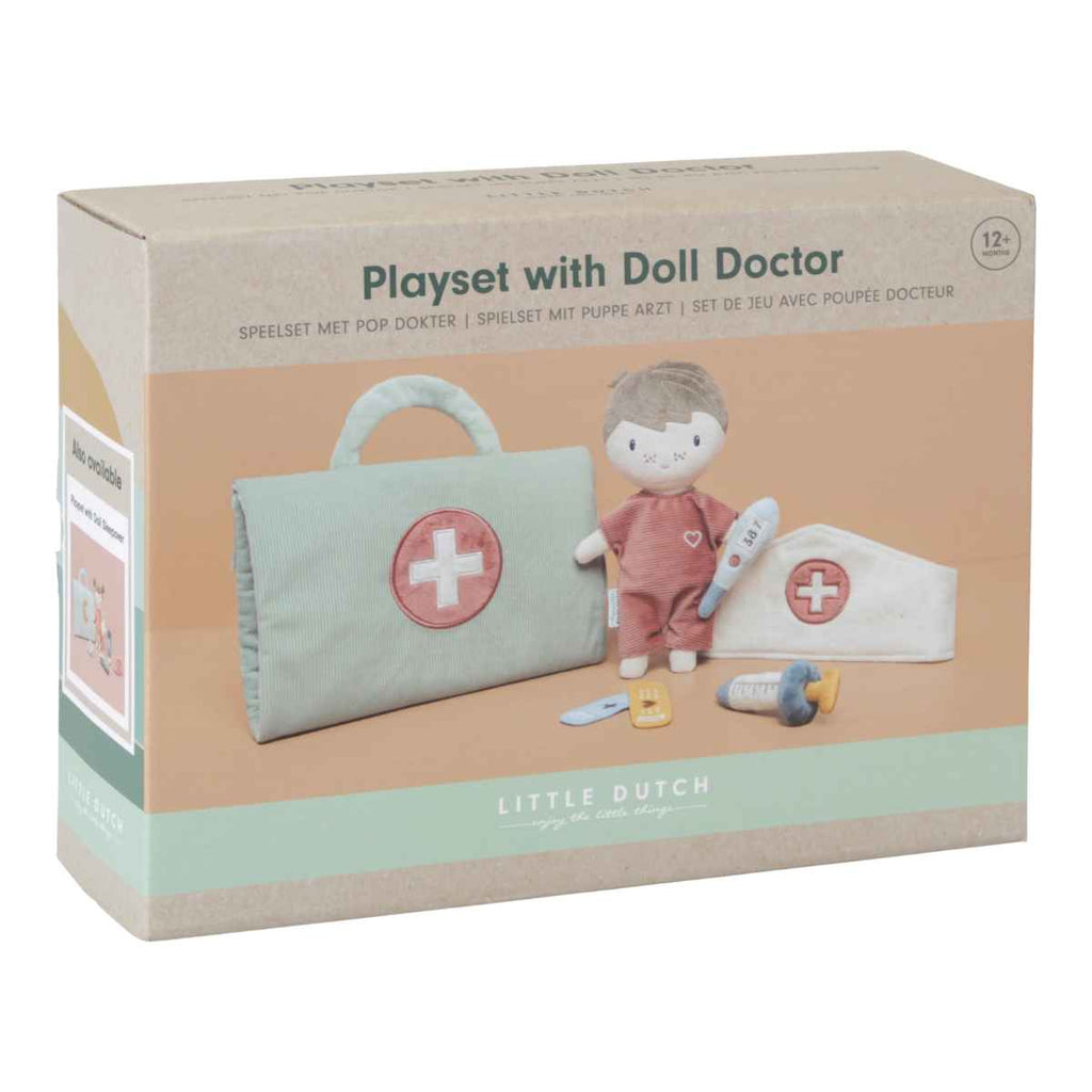 Little Dutch | Doll Doctor Playset | Box View | ChocoLoons