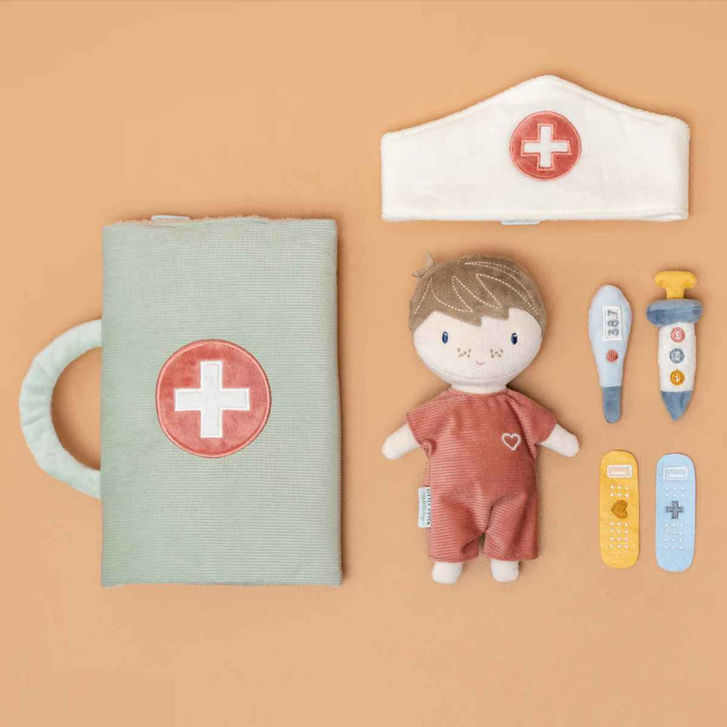 Little Dutch | Doll Doctor Playset | Contents | ChocoLoons