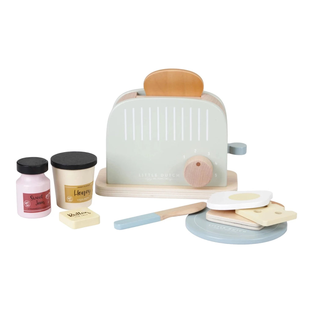 Little Dutch Wooden Toaster Set | ChocoLoons