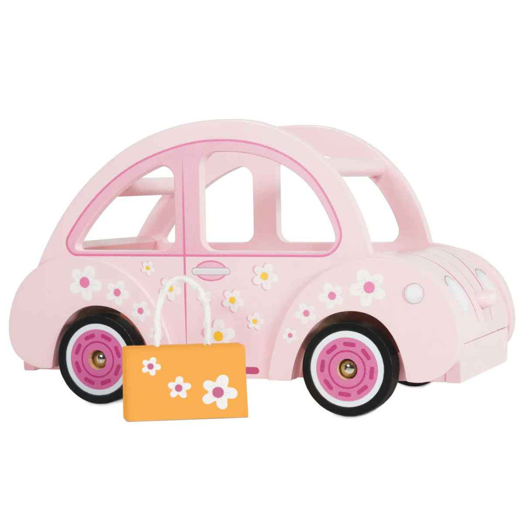 Le Toy Van | Sophie's Wooden Toy Car | Side View | ChocoLoons