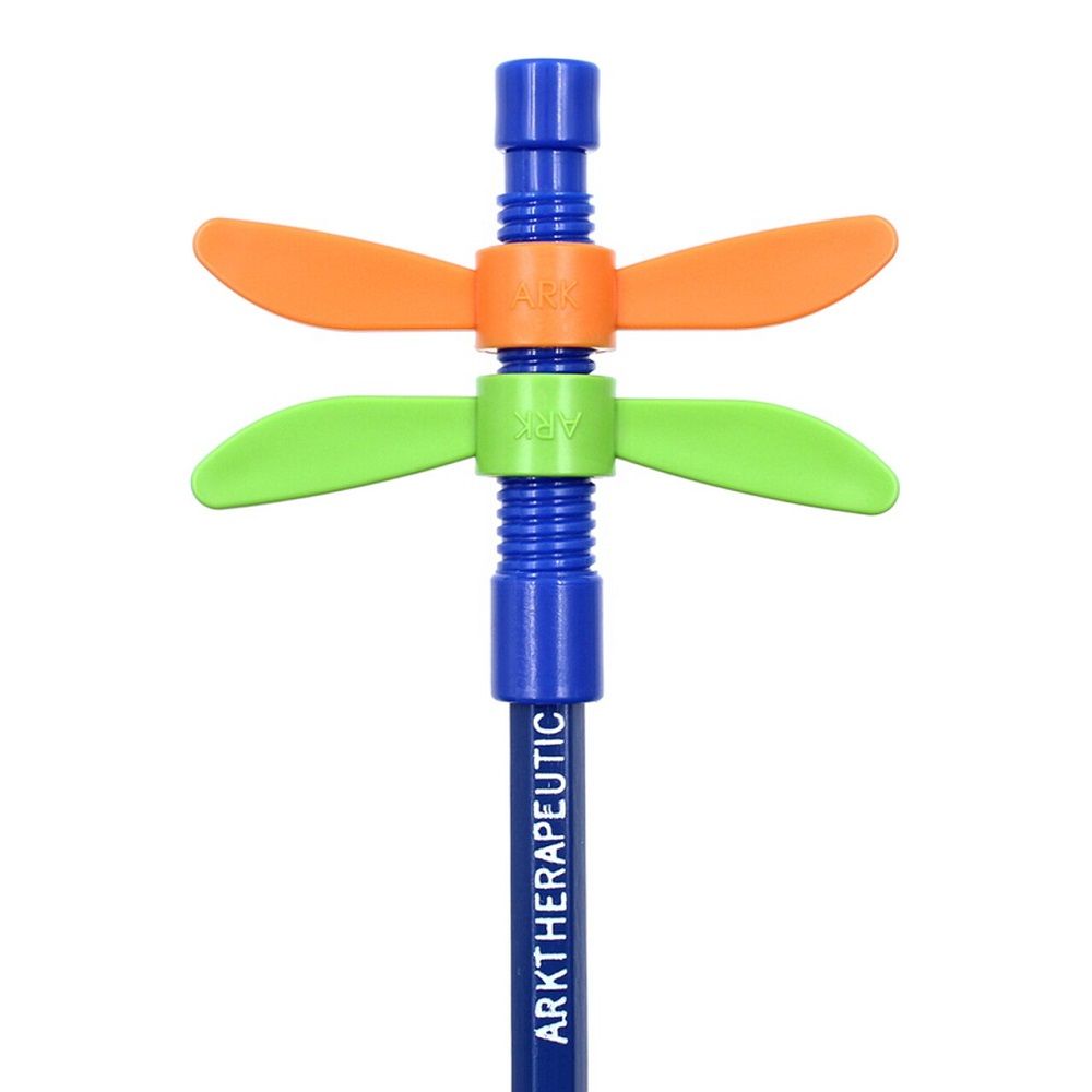 Ark Wingamajigs orange & green dragonfly Spinning Fidget Toy | Chocoloons