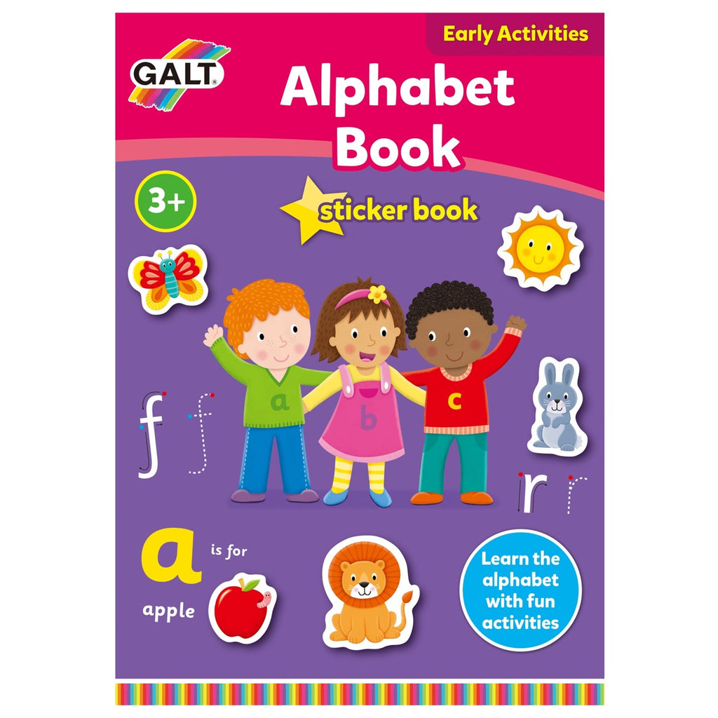 Galt Toys | Alphabet Book | Front View | ChocoLoons