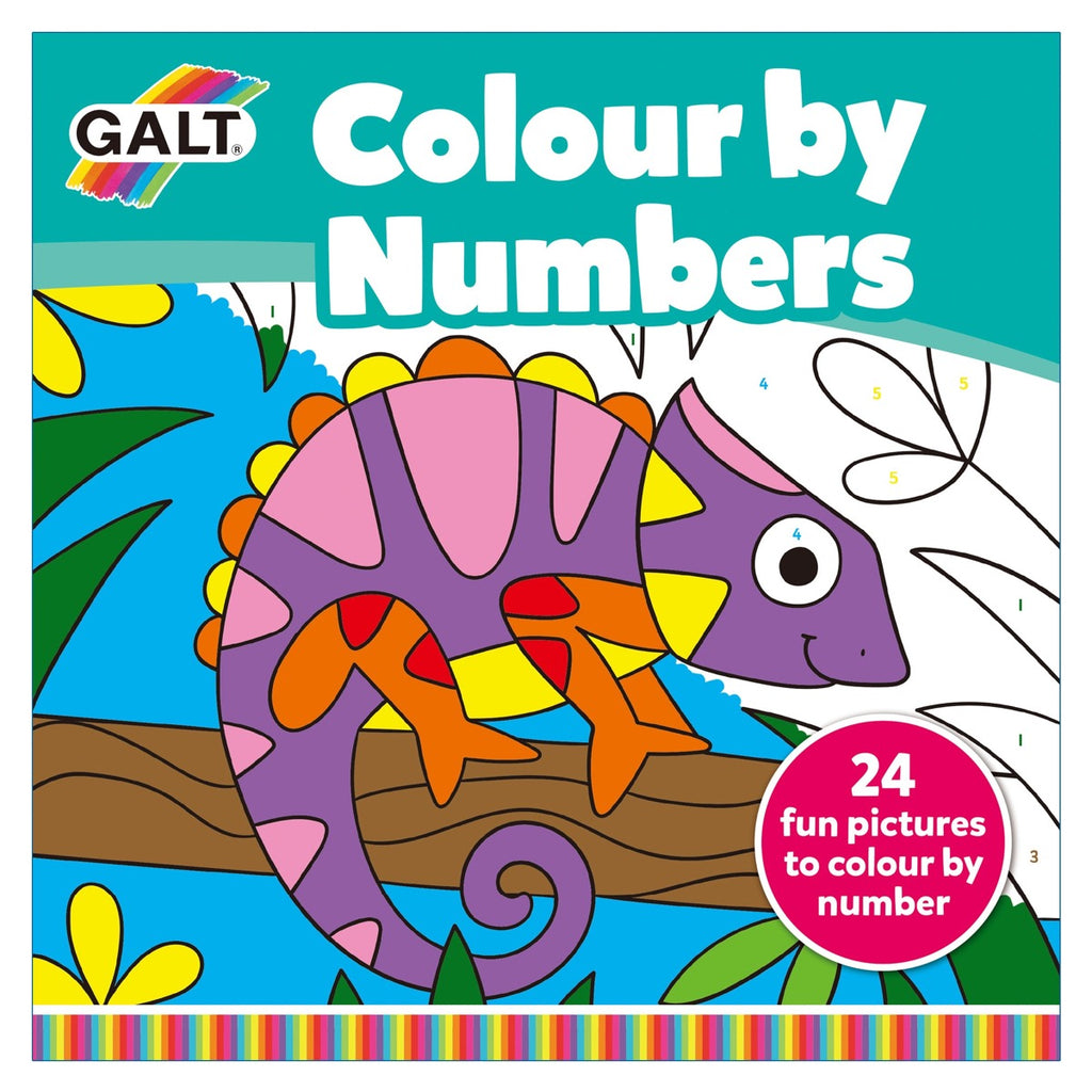 Galt Toys | Colour By Numbers | Front View | ChocoLoons