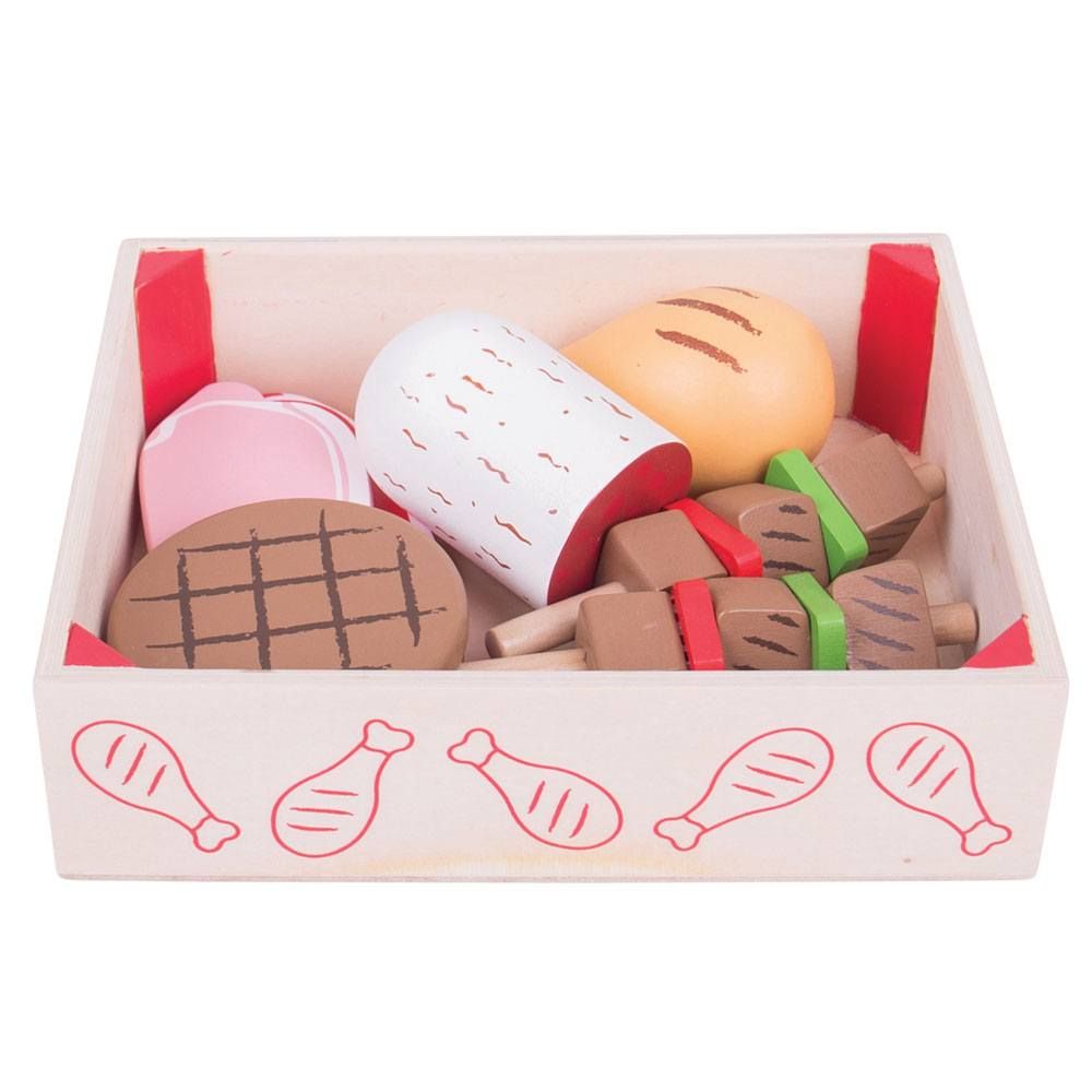 Bigjigs Wooden Meat Crate | Chocoloons