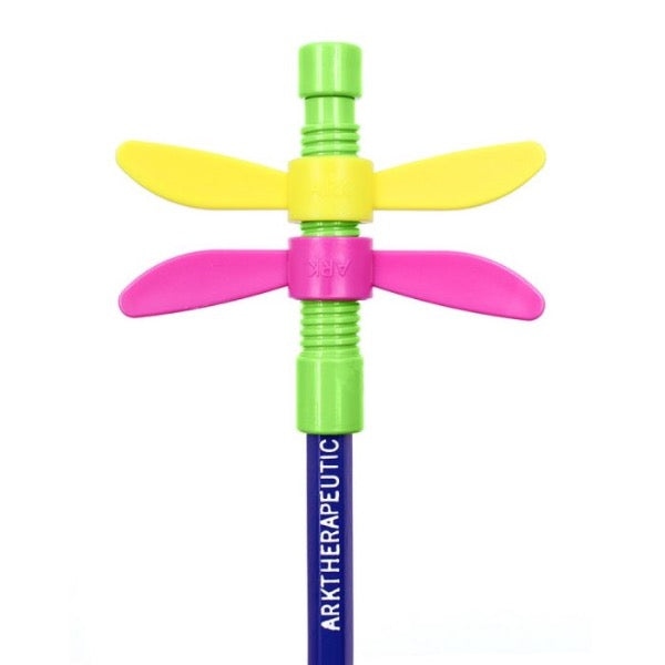 Ark Wingamajigs yellow & pink dragonfly Spinning Fidget Toy | Chocoloons