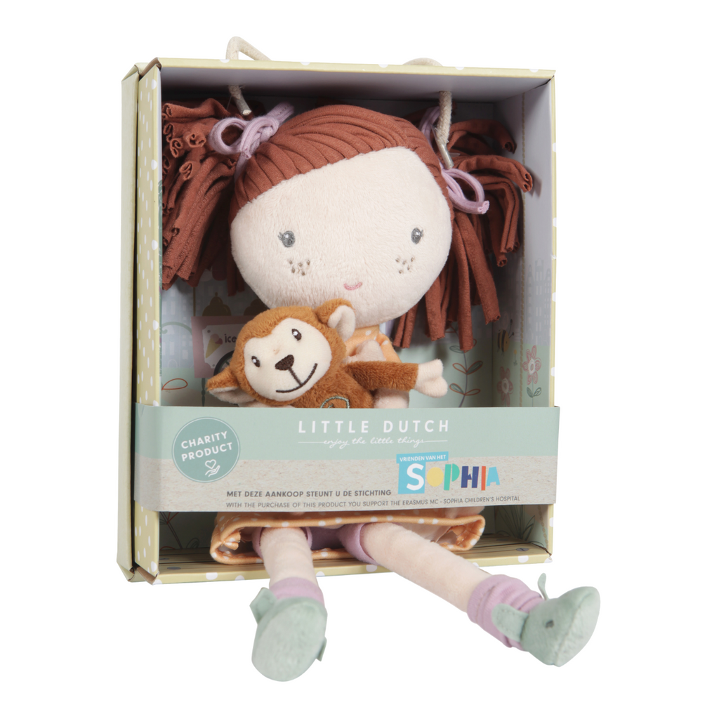 Little Dutch Cuddle Doll Sophia | 35cm | In Gift Box | ChocoLoons