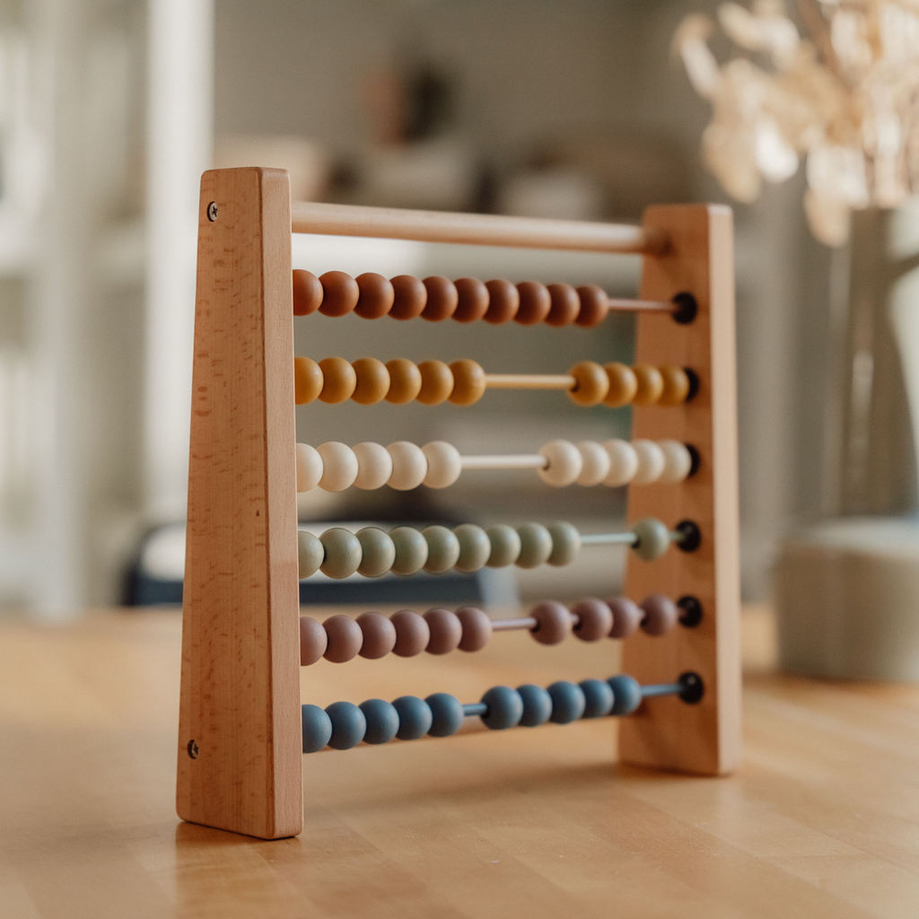 Little Dutch Vintage Wooden Abacus | Lifestyle Photo | ChocoLoons
