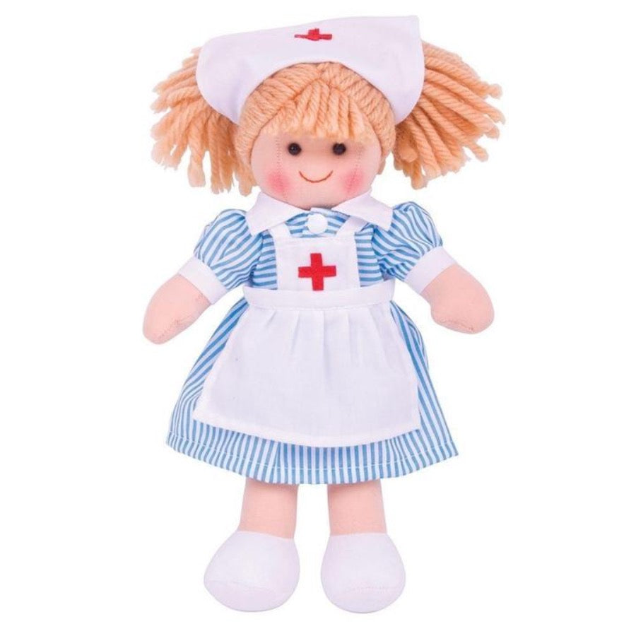 Big Jigs Nurse Nancy Rag Doll | Chocoloons