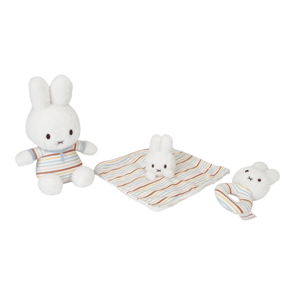 Little Dutch | Miffy Sunny Stripes Baby Giftset | ChocoLoons