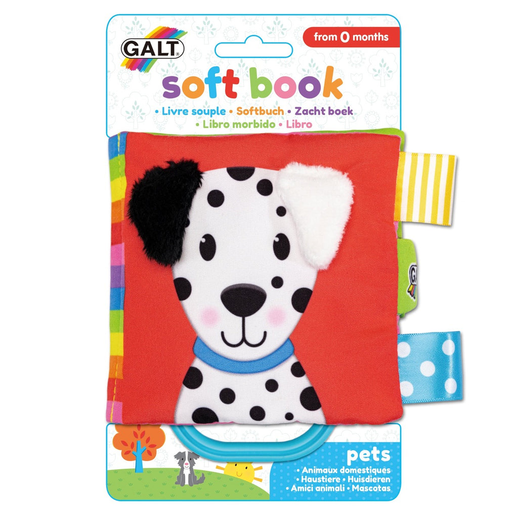 Galt Toys | Pets Soft Book | ChocoLoons