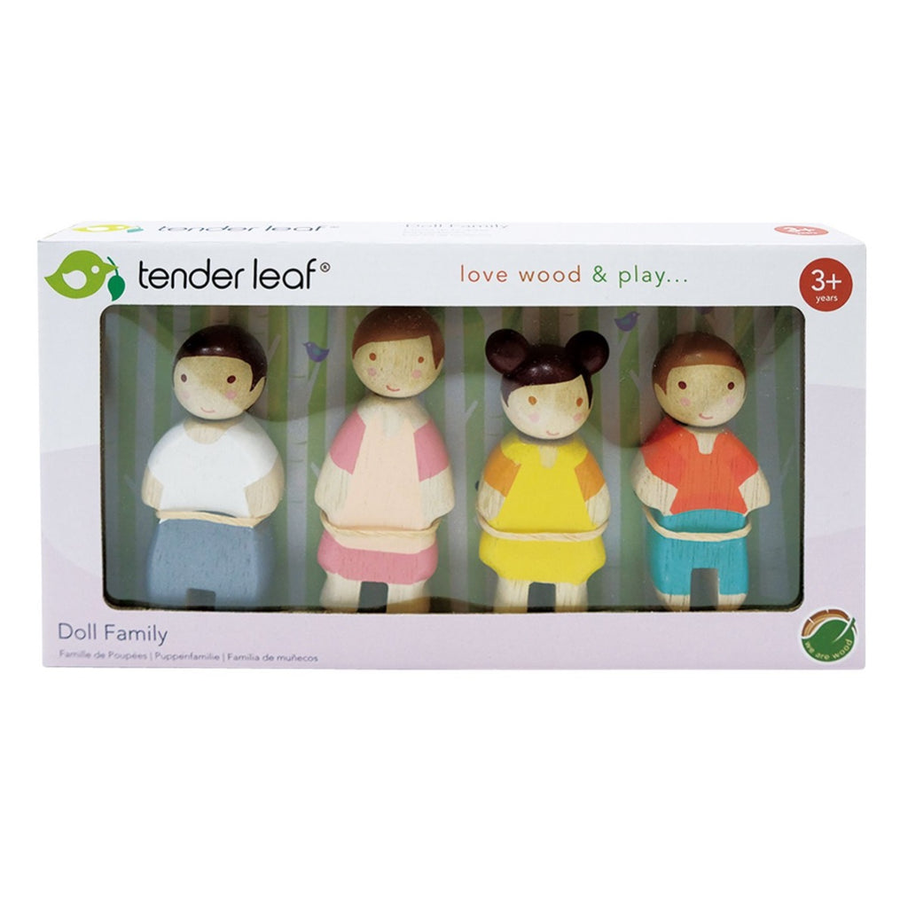 Tender Leaf Toys The Leaf Family Wooden Figures