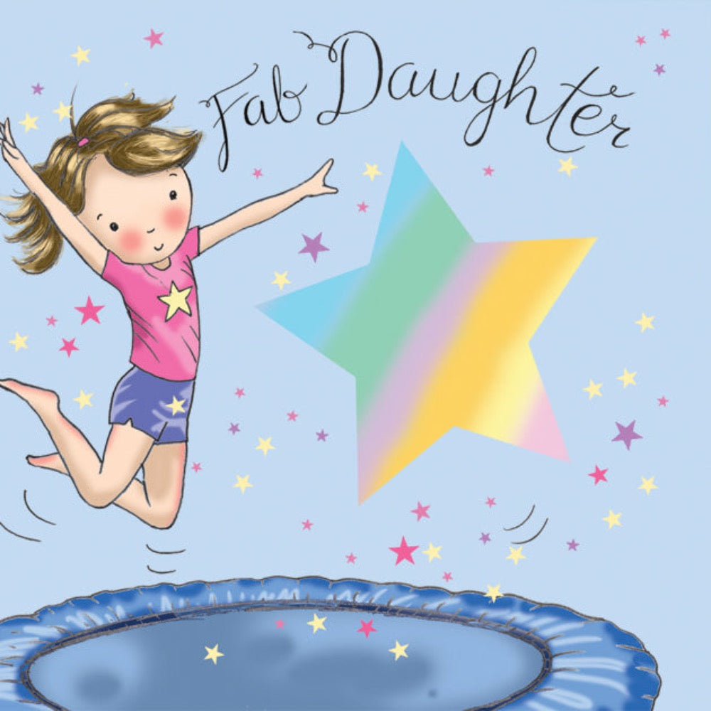 Twizler | Fab Daughter Birthday Card | Chocoloons