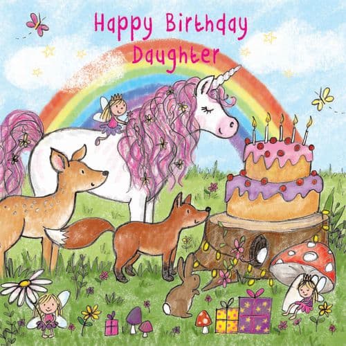 Twizler Happy Birthday Daughter Card